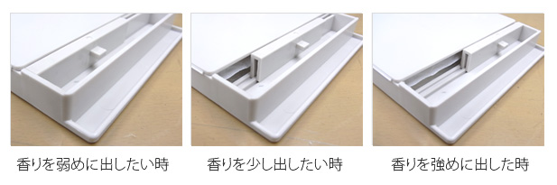 発散量の調整