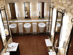 デパートのレストルーム 香り空調システム導入事例