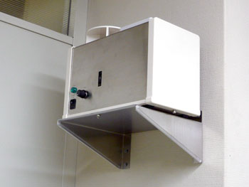 設置例 壁面取付け