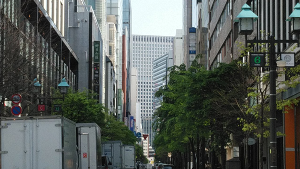 新緑の銀座